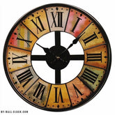 Warm Degraded Vintage Clock My Wall Clock